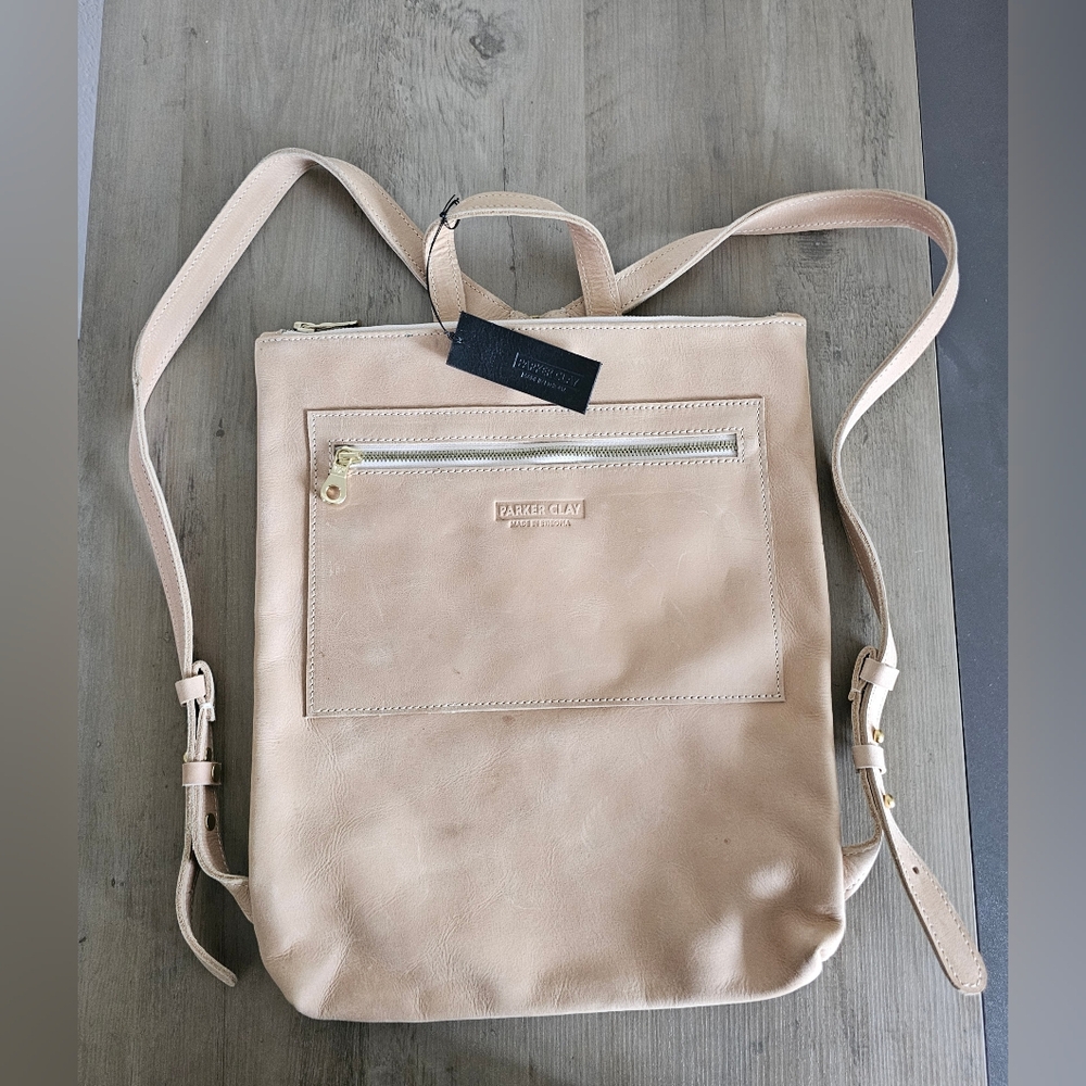 Parker Clay Tan Shoulder Bag